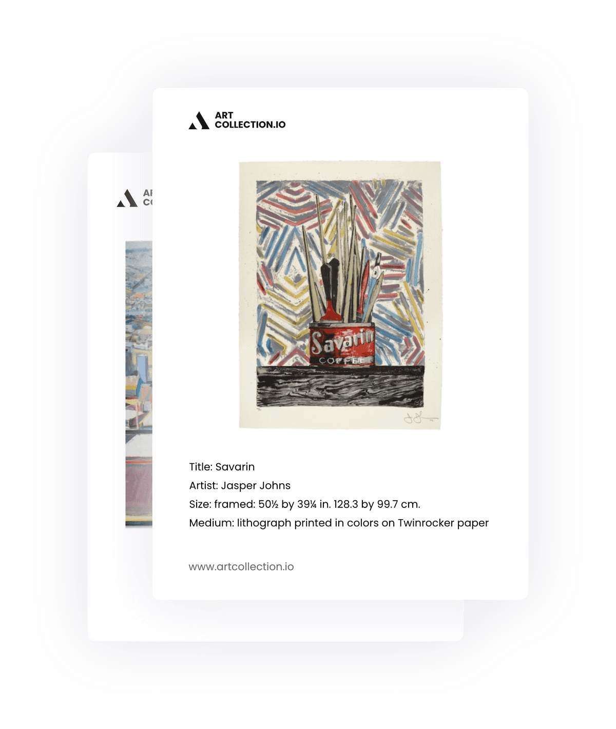 Professional PDF reports for art collections